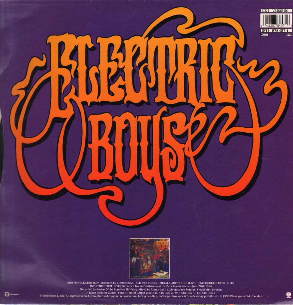 Electric Boys - Electrified - 12 Inch