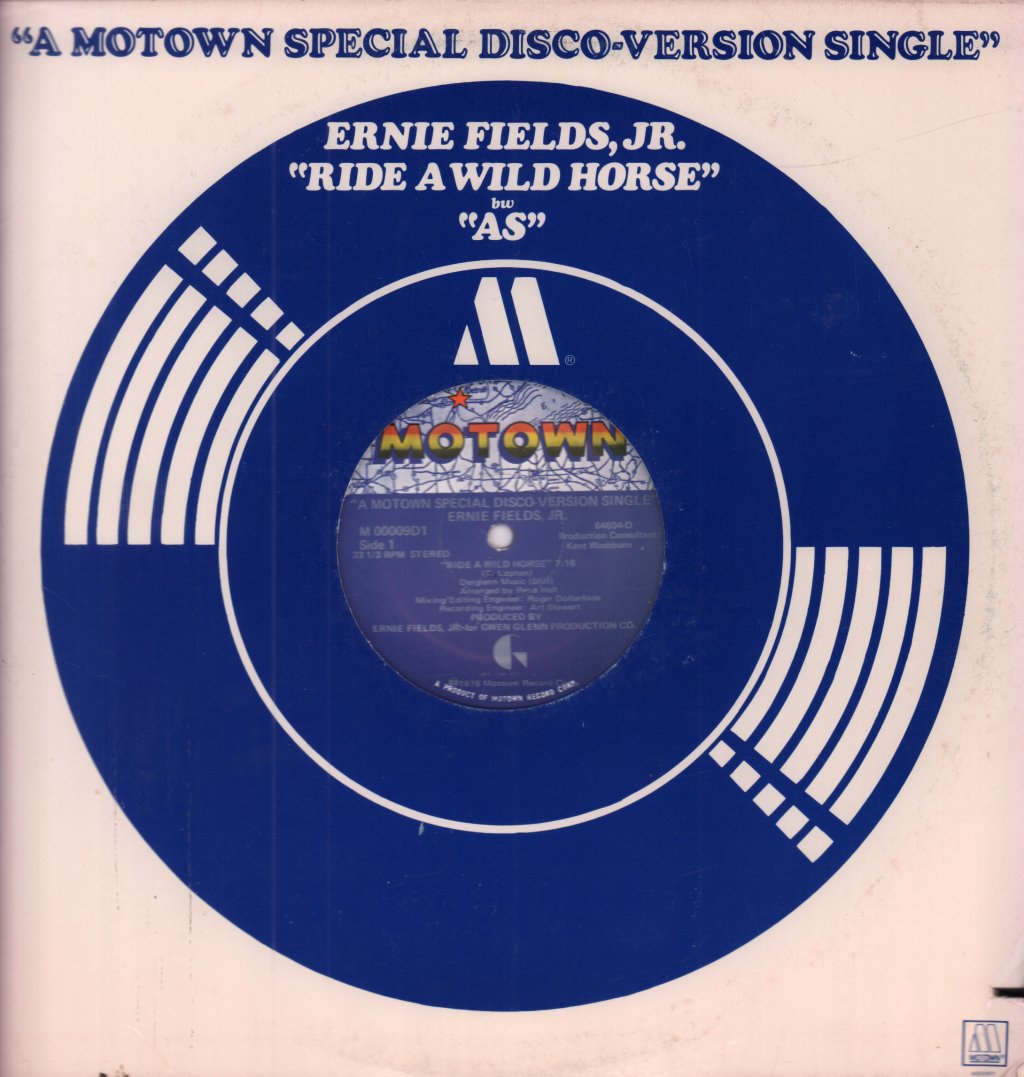 Ernie Fields Jr - Ride A Wild Horse - 12 Inch