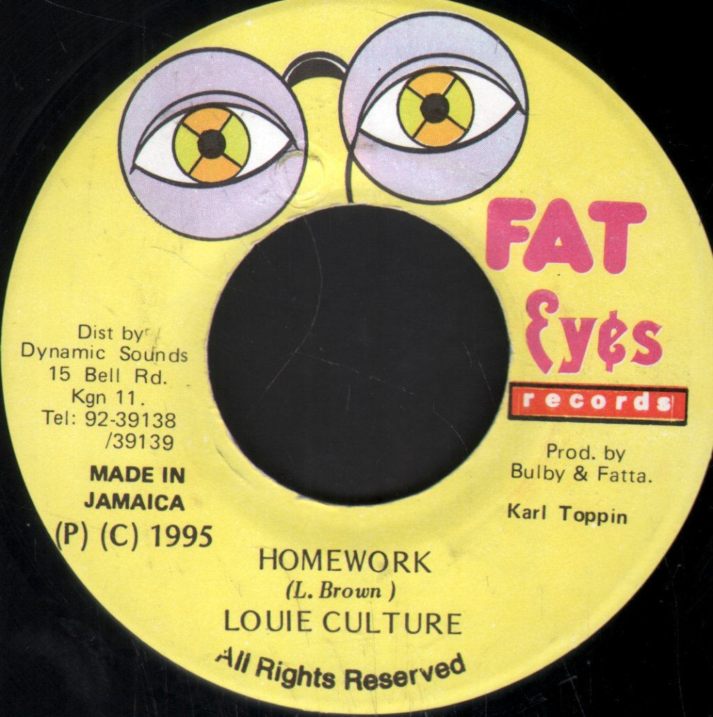Louie Culture - Homework - 7 Inch