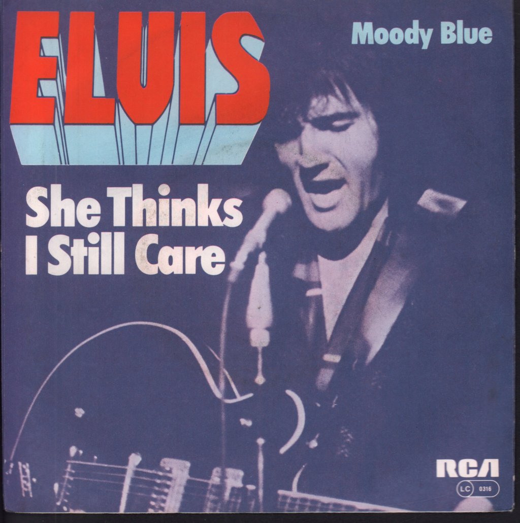 Elvis Presley - Moody Blue - 7 Inch