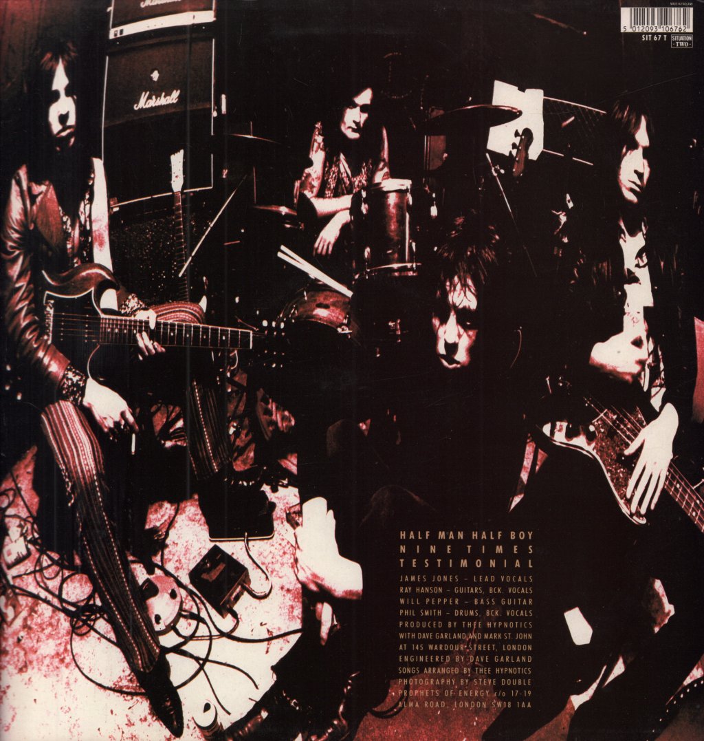 Thee Hypnotics - Half Man Half Boy - 12 Inch