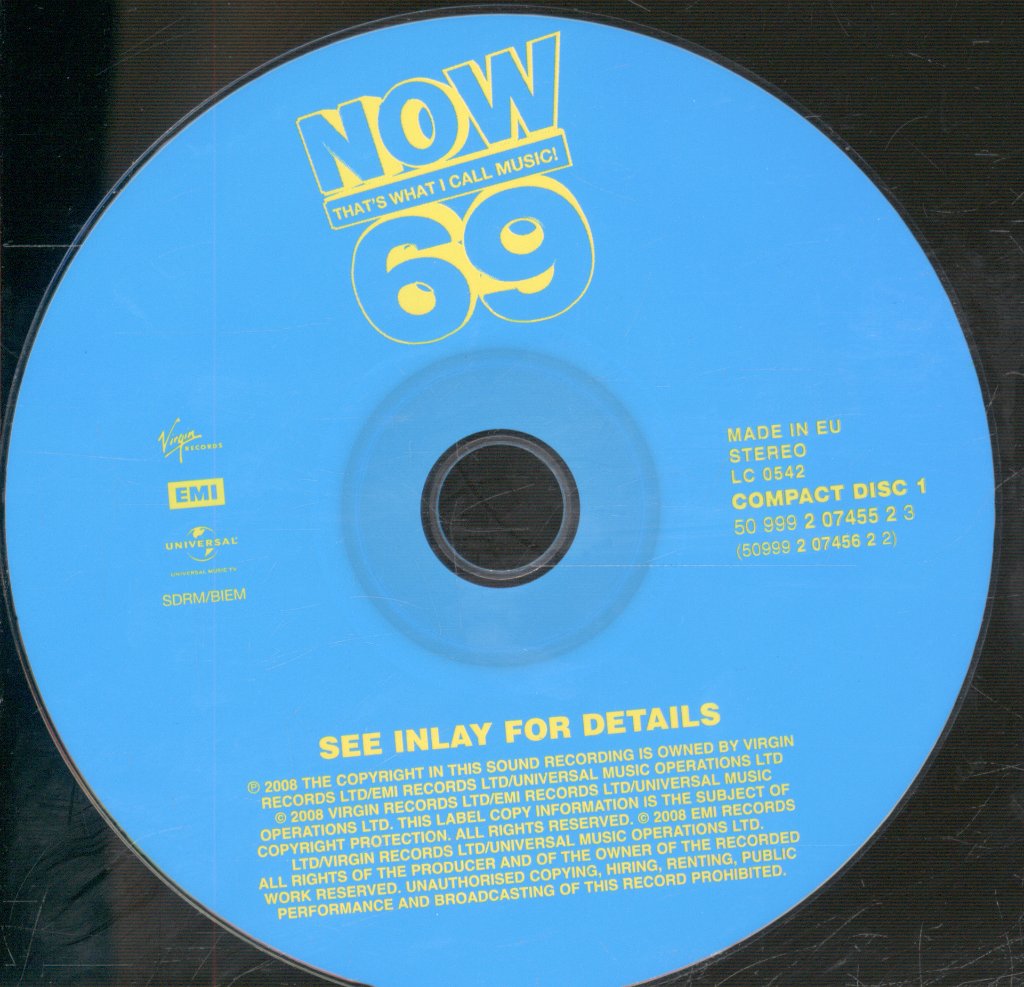 Various Artists - Now That's What I Call Music 69 - Cd
