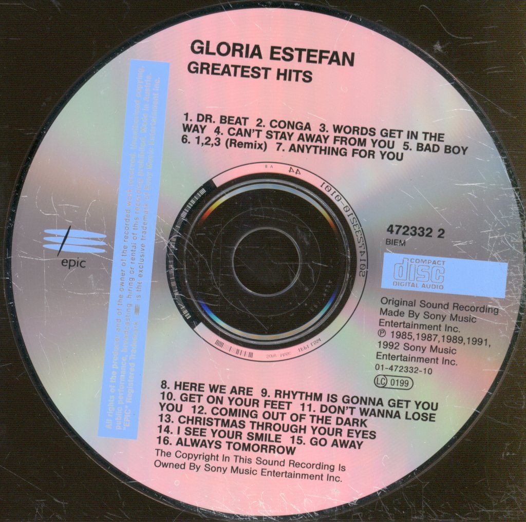 Gloria Estefan - Greatest Hits - Cd