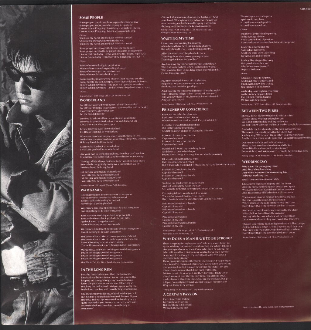 Paul Young - Between Two Fires - Lp
