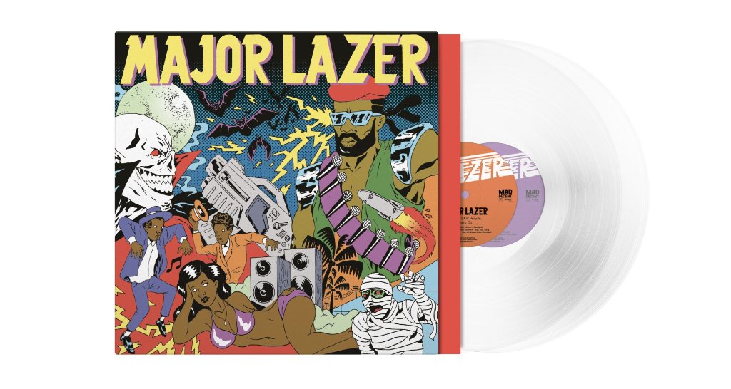 Major Lazer - Guns Don't Kill People... Lazers Do - Double Lp