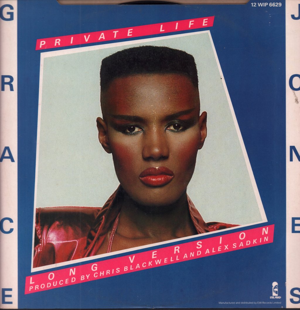 Grace Jones - She's Lost Control - 12 Inch