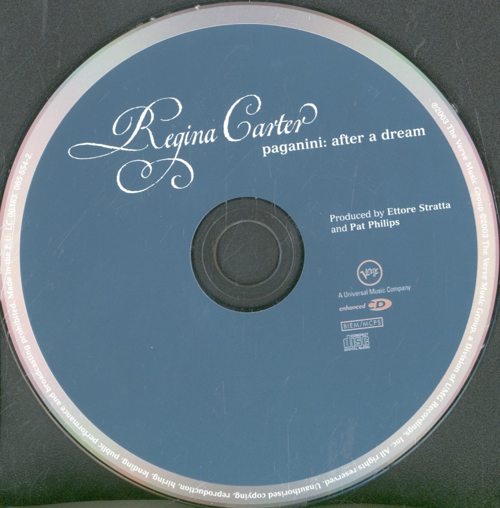 Regina Carter - Paganini: After A Dream - Cd