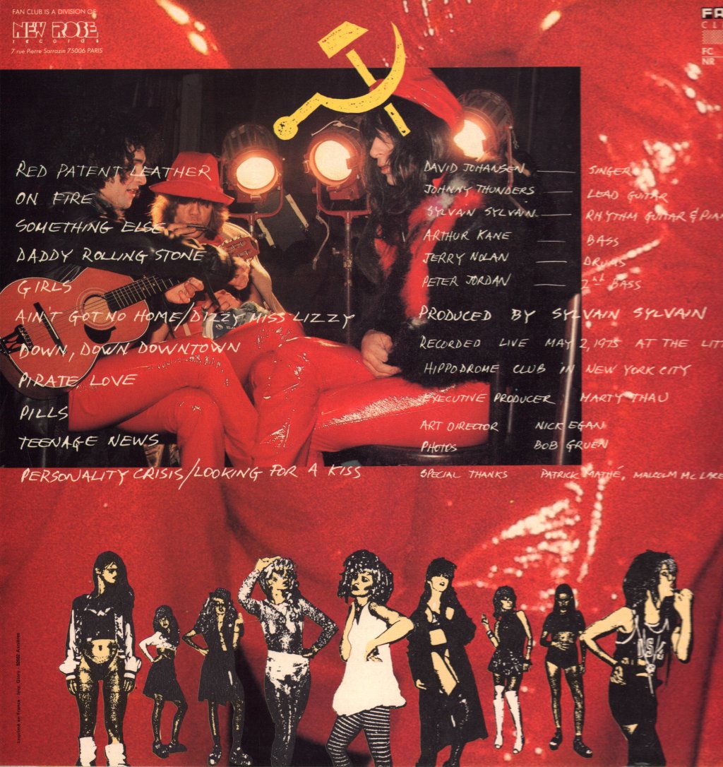 New York Dolls - Red Patent Leather - Lp