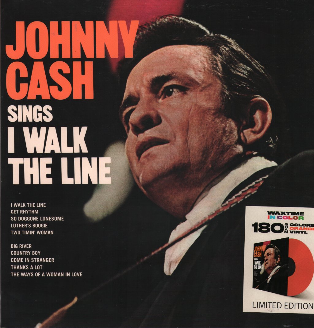 Johnny Cash - Sings I Walk the Line - Lp