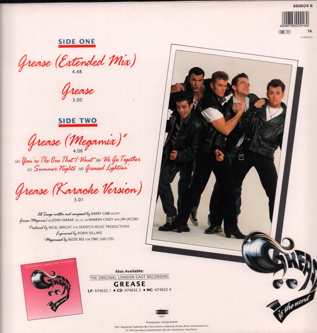 Craig Mclachlan - Grease - 12 Inch