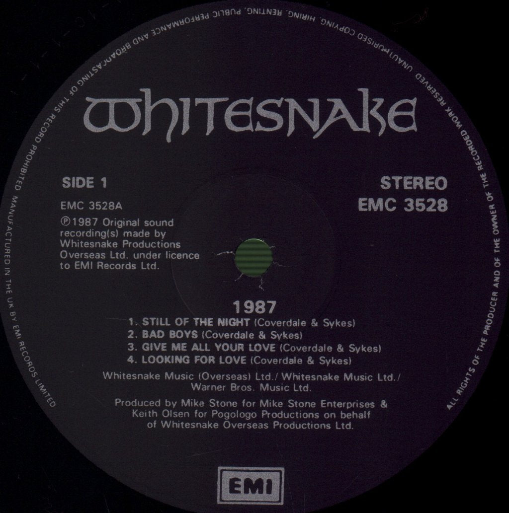 Whitesnake - 1987 - Lp