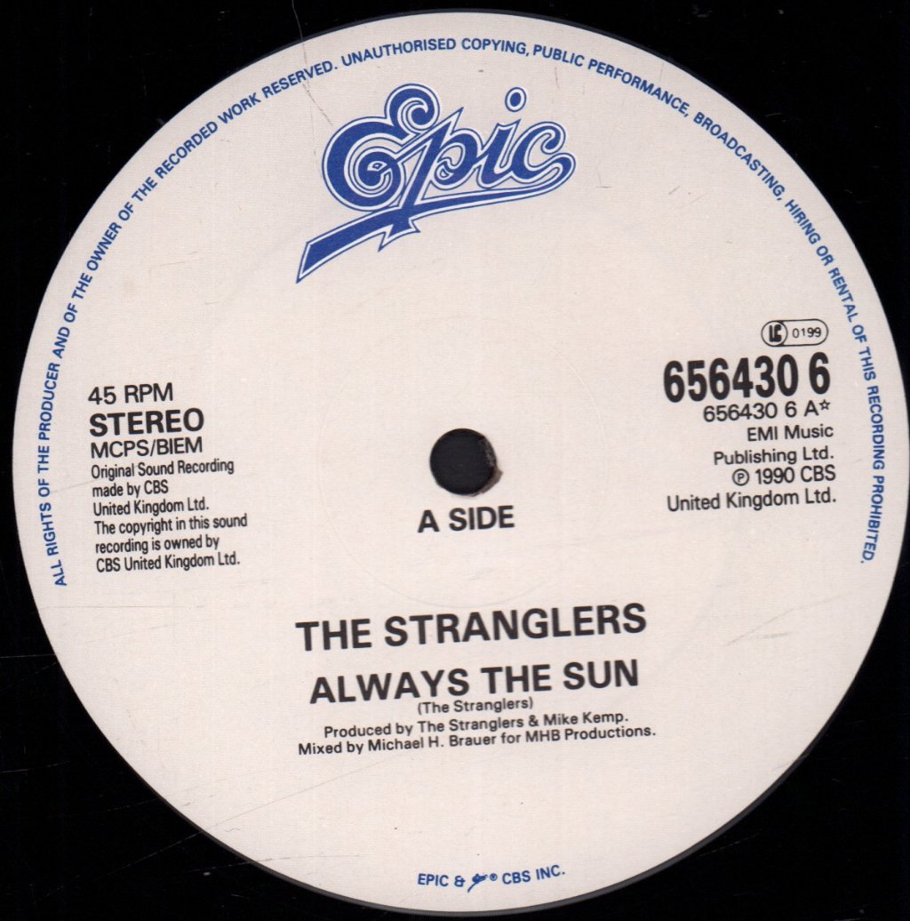 Stranglers - Always The Sun - 12 Inch
