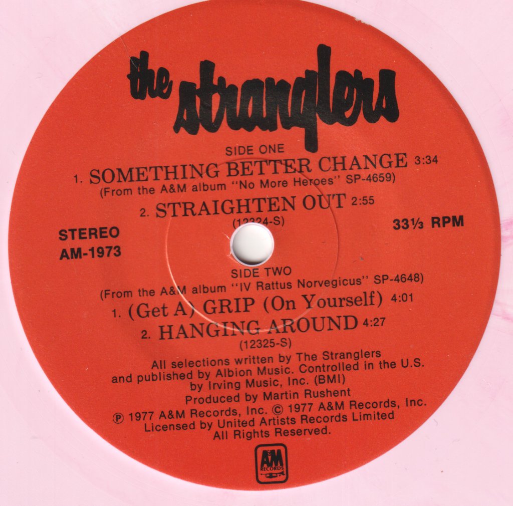 Stranglers - First Ep - 7 Inch