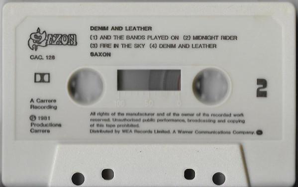 Saxon - Denim And Leather - Cassette