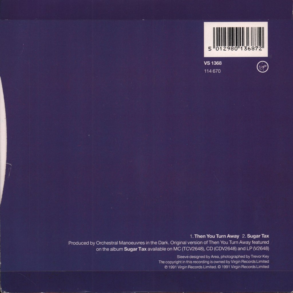 OMD - Then You Turn Away - 7 Inch