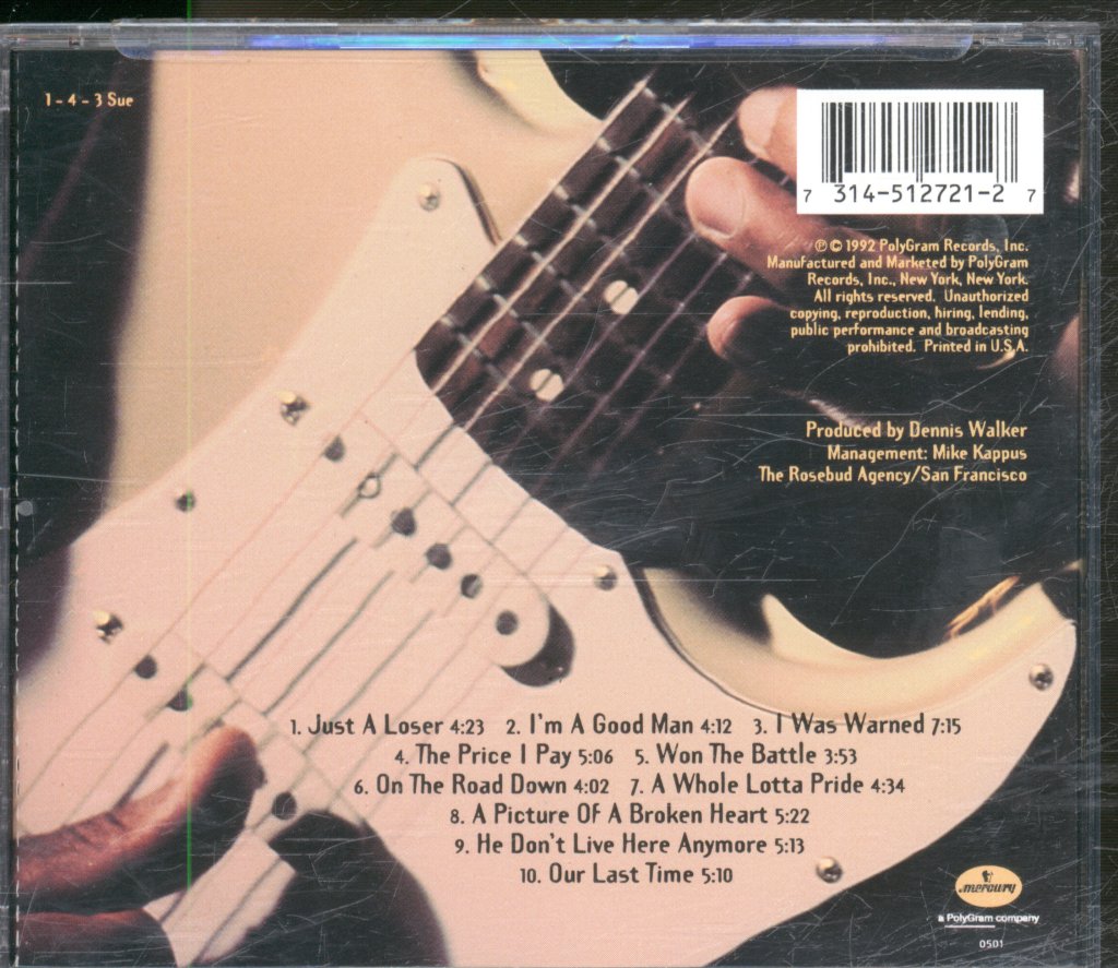 Robert Cray - I Was Warned - Cd