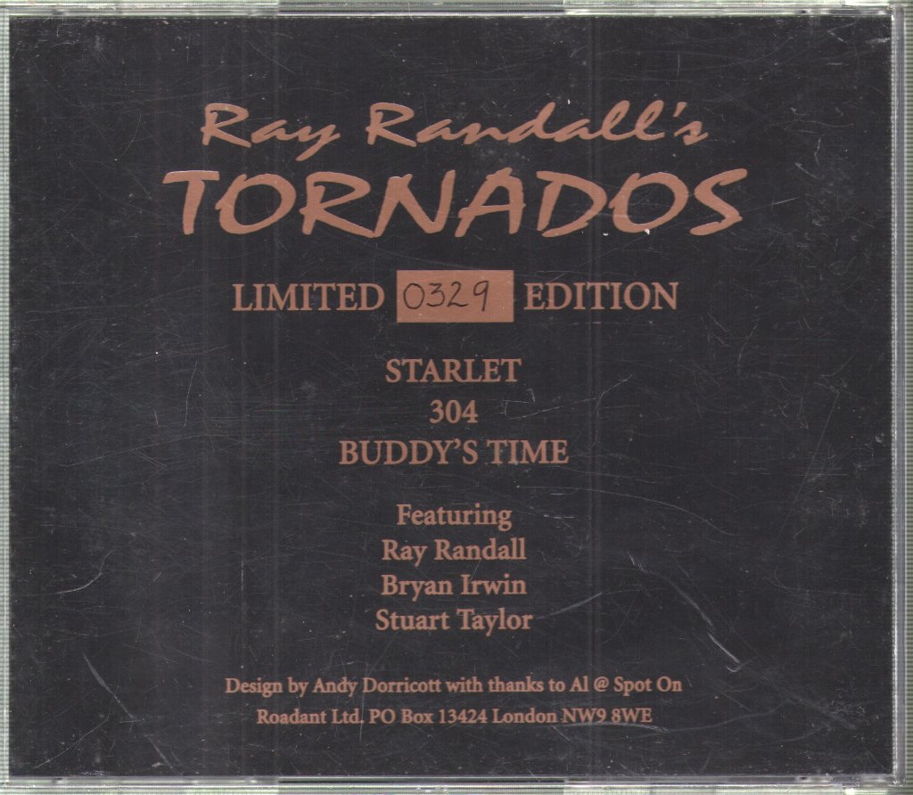 Ray Randall's Tornados - Starlet / 304 / Buddy's Time - Cd