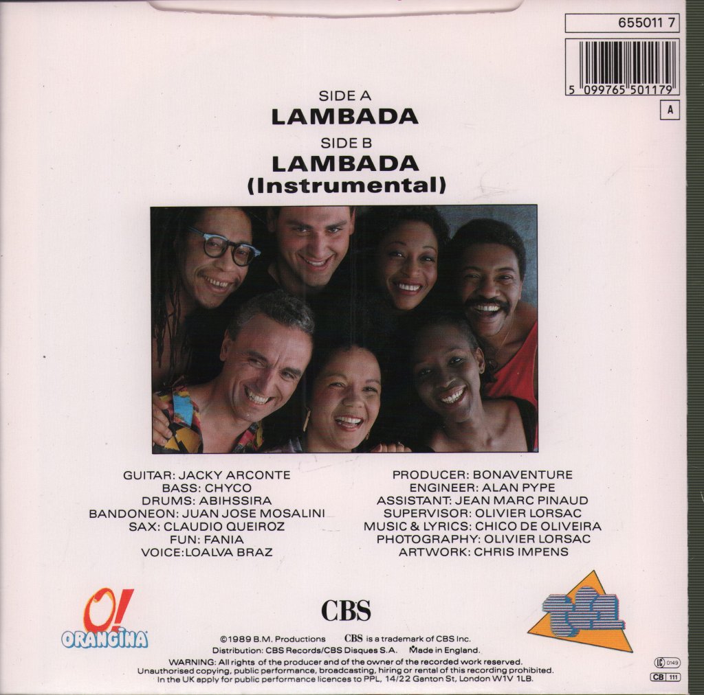 Kaoma - Lambada - 7 Inch