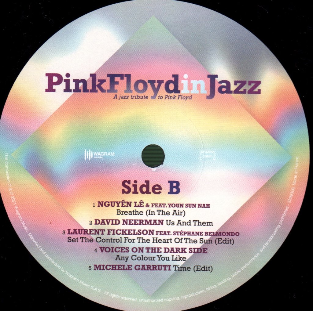Various Artists - Pink Floyd In Jazz: A Jazz Tribute To Pink Floyd - Lp