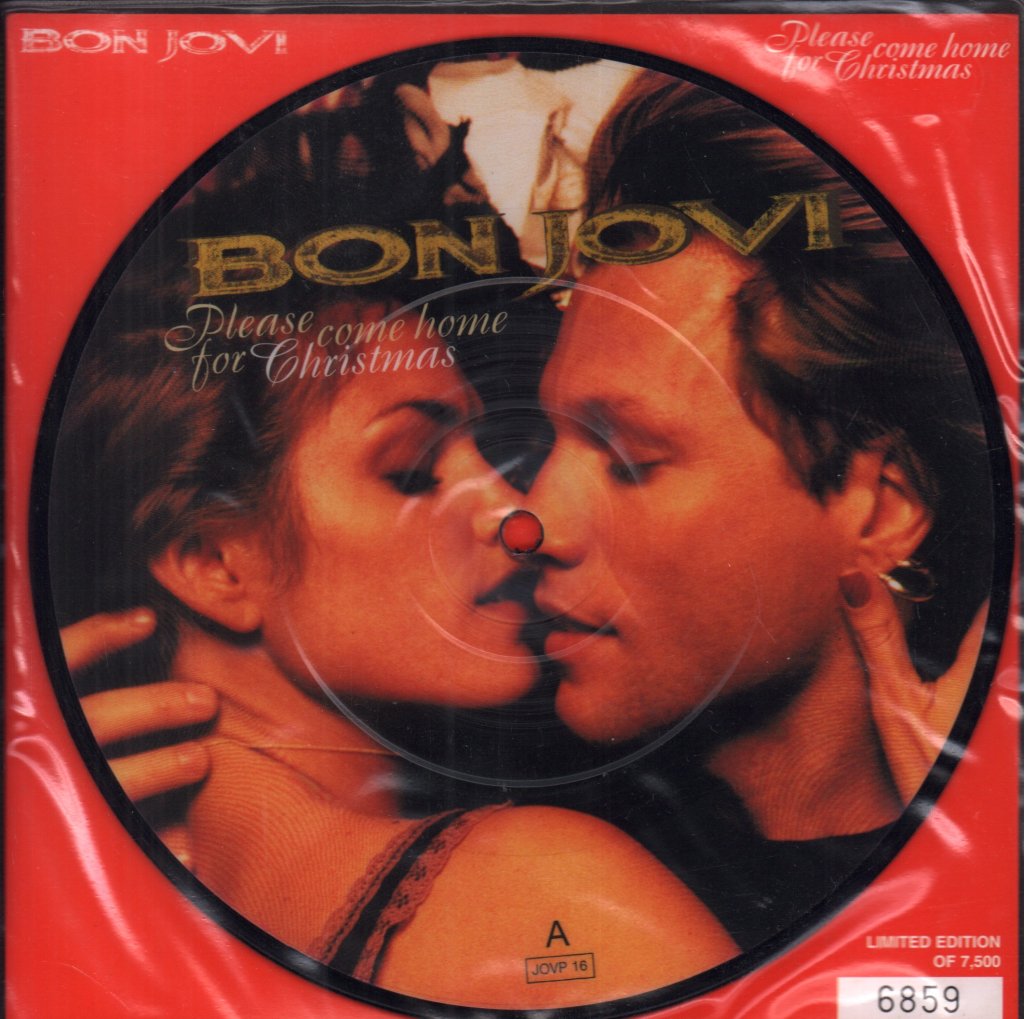 Bon Jovi - Please Come Home For Christmas - 7 Inch