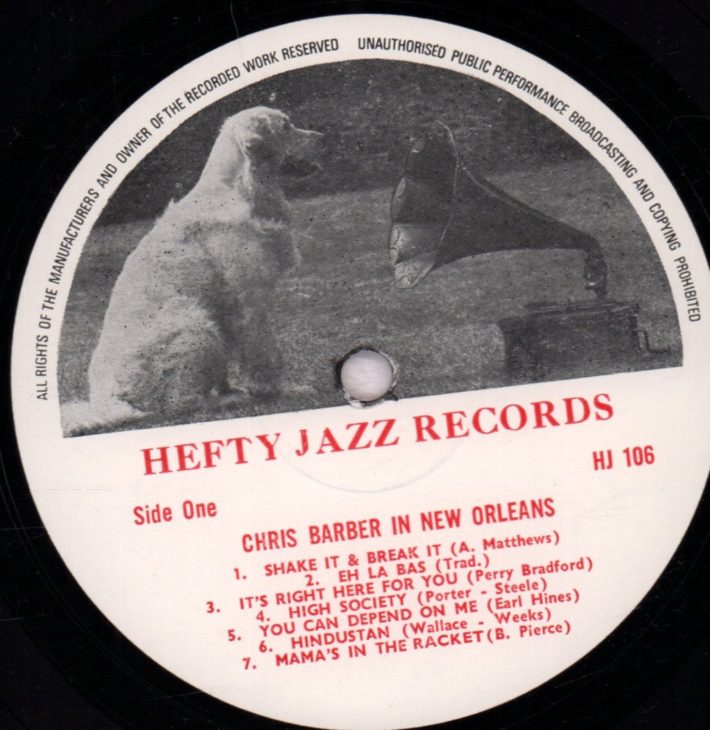 Chris Barber's International Jazz Band - Good Times - Lp