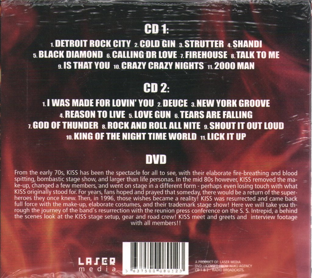 Kiss - Rock And Roll Love - Cd Set
