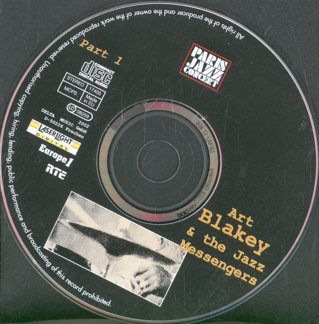 Art Blakey & The Jazz Messengers - Olympia, May 13th, 1961 - Double Cd