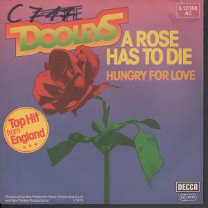 Dooleys - A Rose Has To Die - 7 Inch