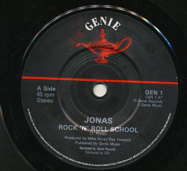 Jonas (Pop) - Rock 'N' Roll School - 7 Inch