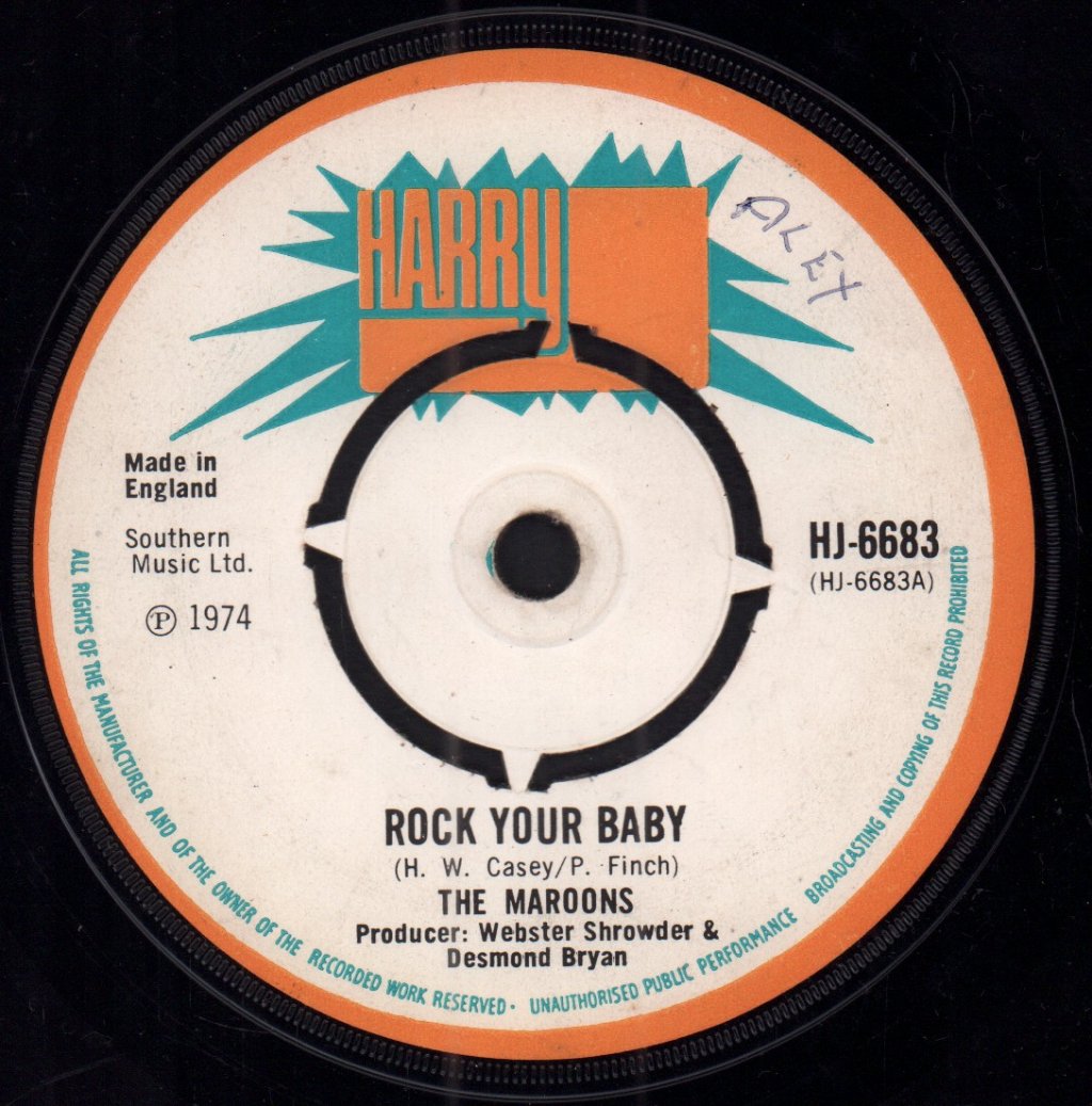 Maroons - Rock Your Baby - 7 Inch
