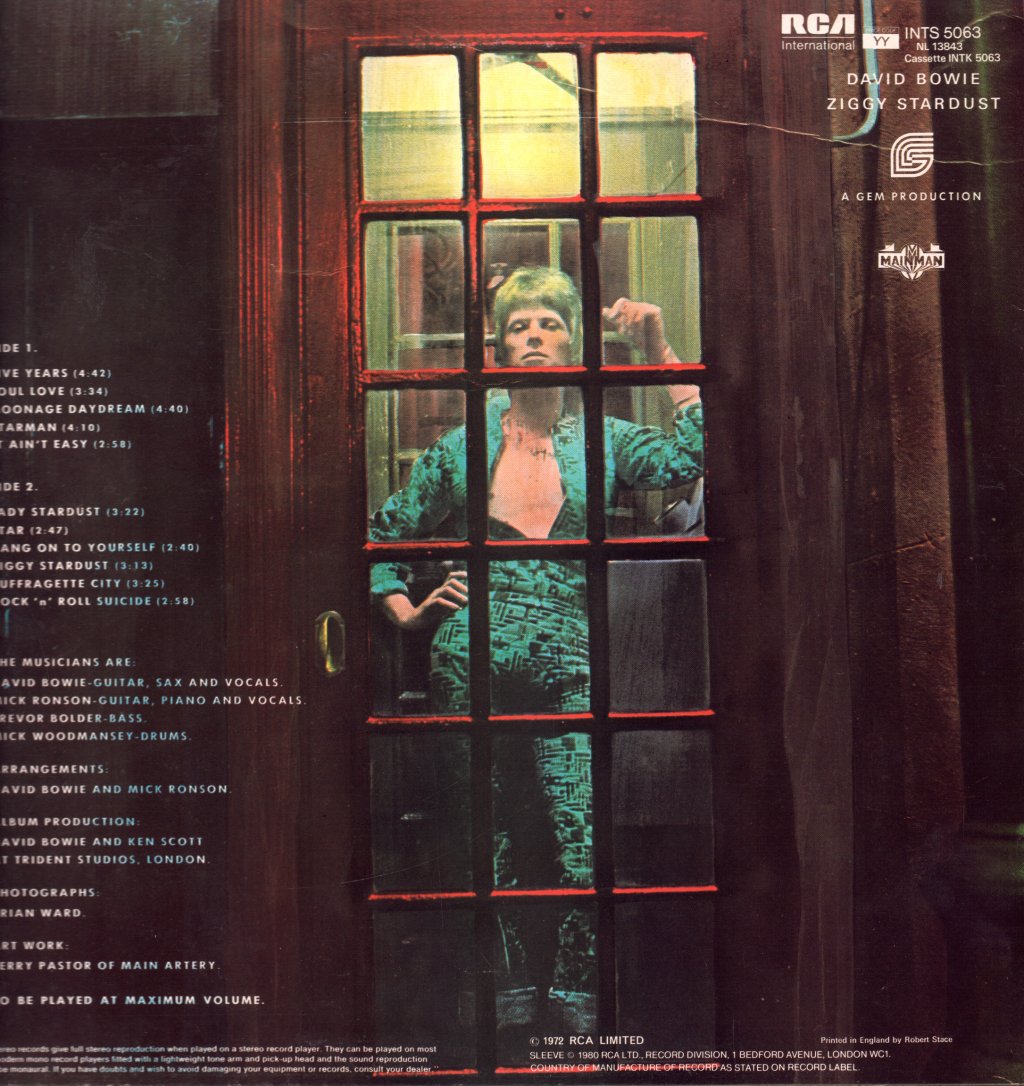 David Bowie - Ziggy Stardust - Lp