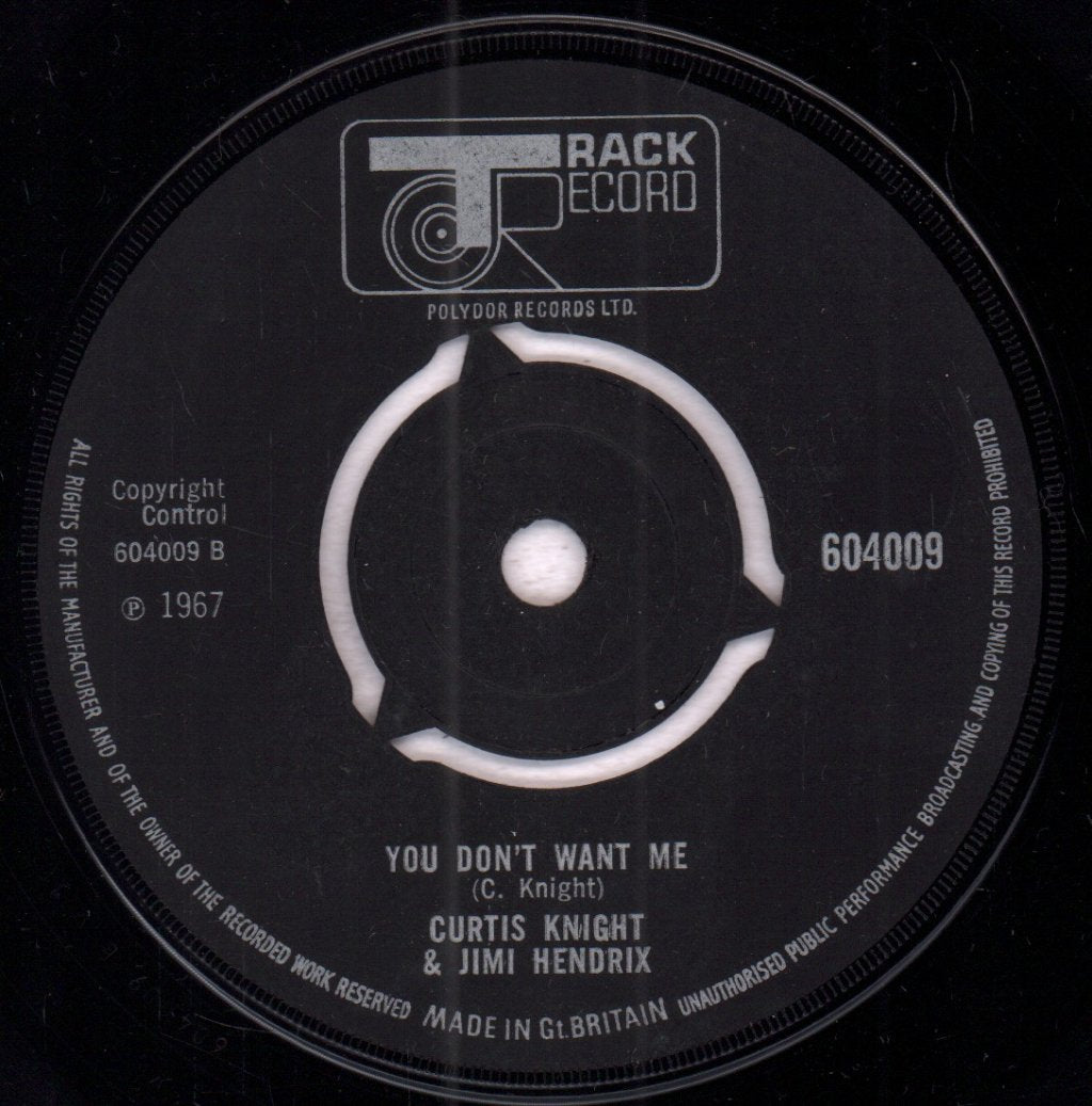 Curtis Knight And Jimi Hendrix - How Would You Feel - 7 Inch