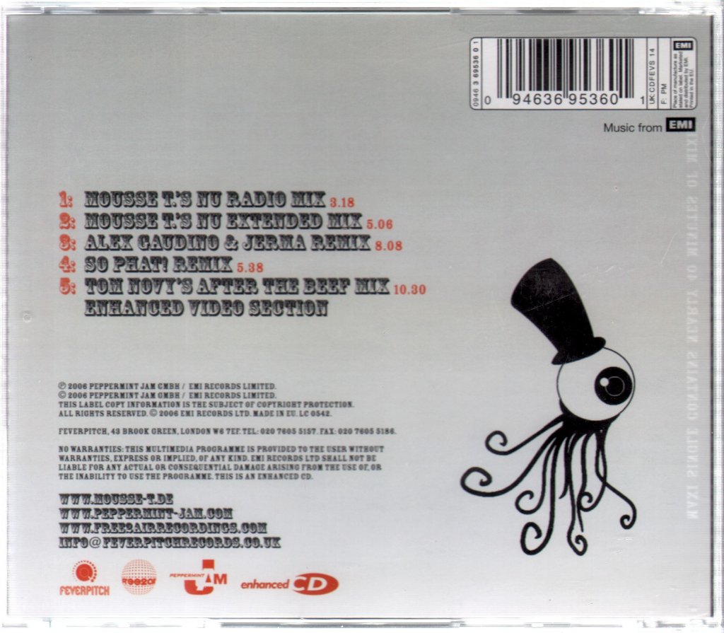 Mousse T Vs Dandy Warhols - Horny As A Dandy - Cd