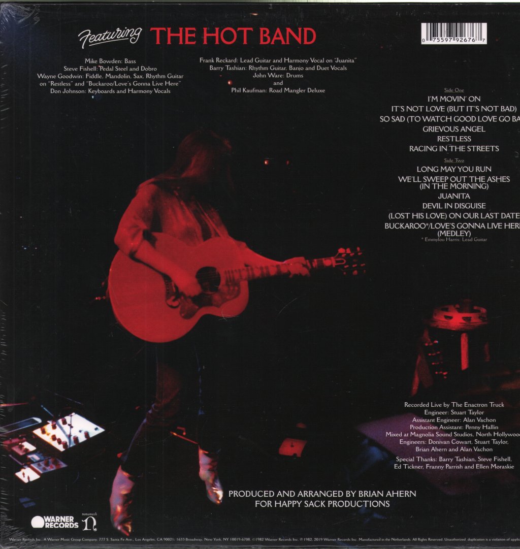 Emmylou Harris - Last Date - Lp