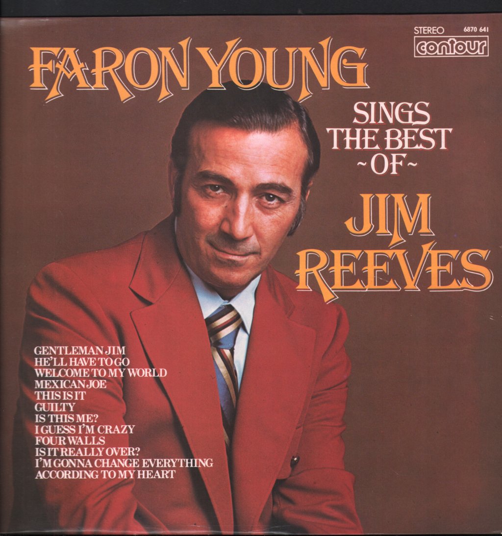 Faron Young - Sings The Best of Jim Reeves - Lp