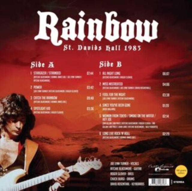 Rainbow - St. Davids Hall 1983 - Lp