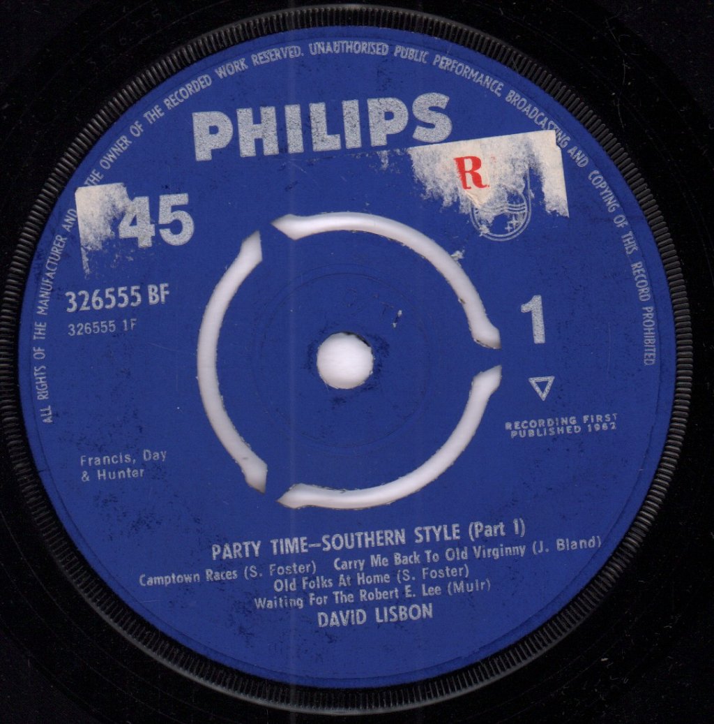 David Lisbon - Party Time - 7 Inch