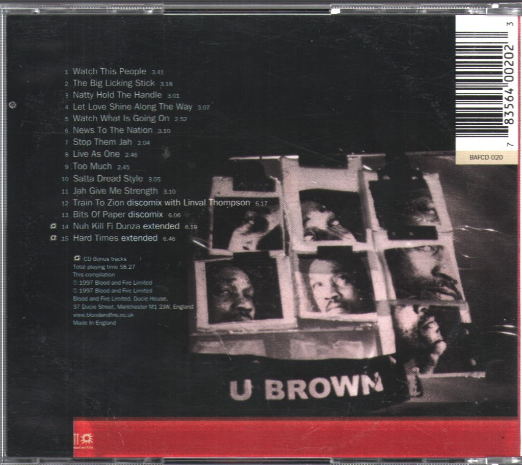 U Brown - Train To Zion (1975-1978) - Cd