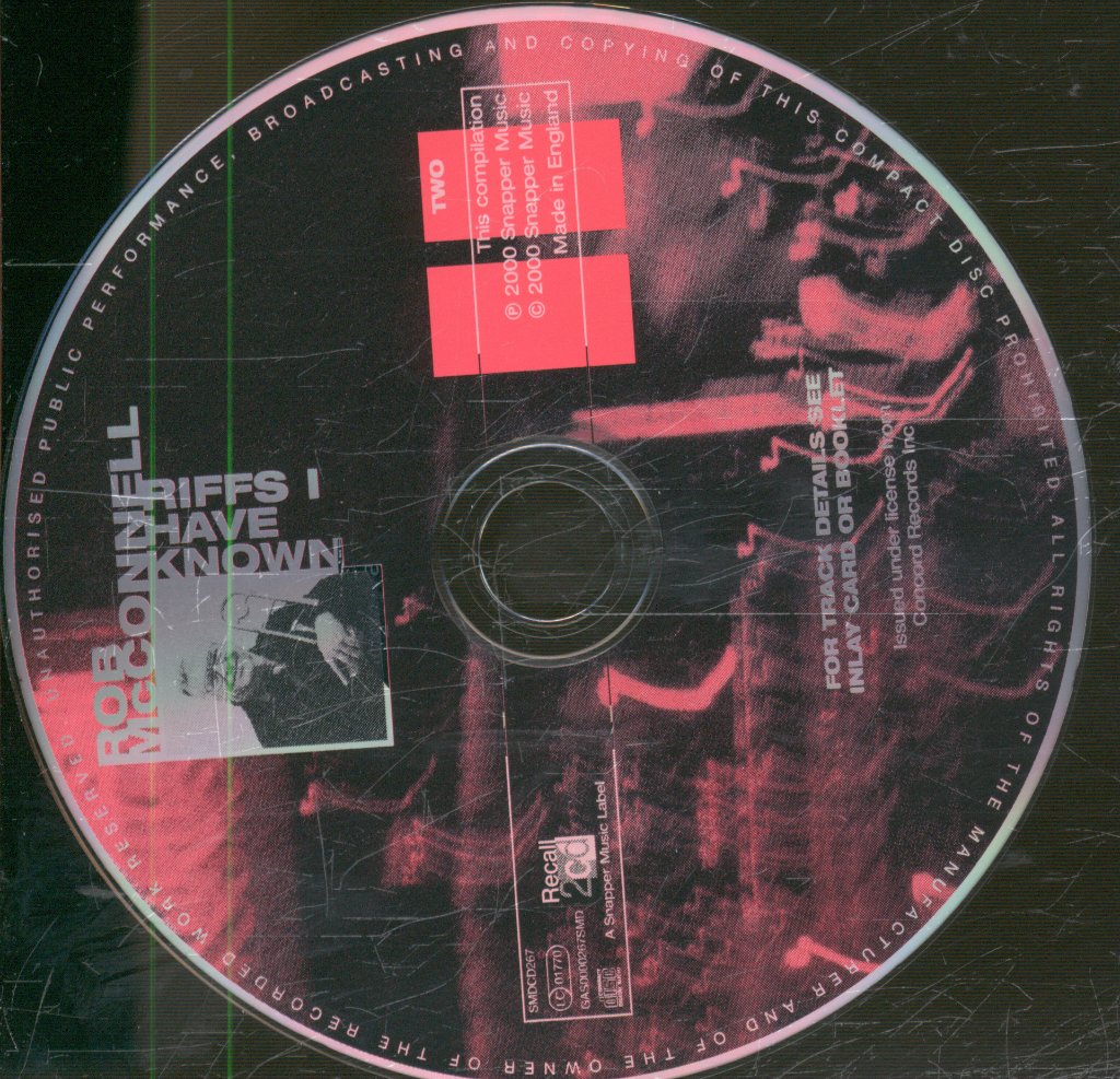 Rob Mcconnell - Riffs I Have Known - Double Cd