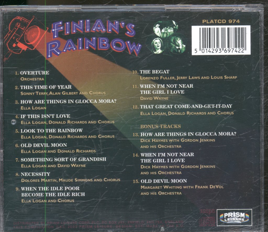 Various Artists - Finian's Rainbow - Cd