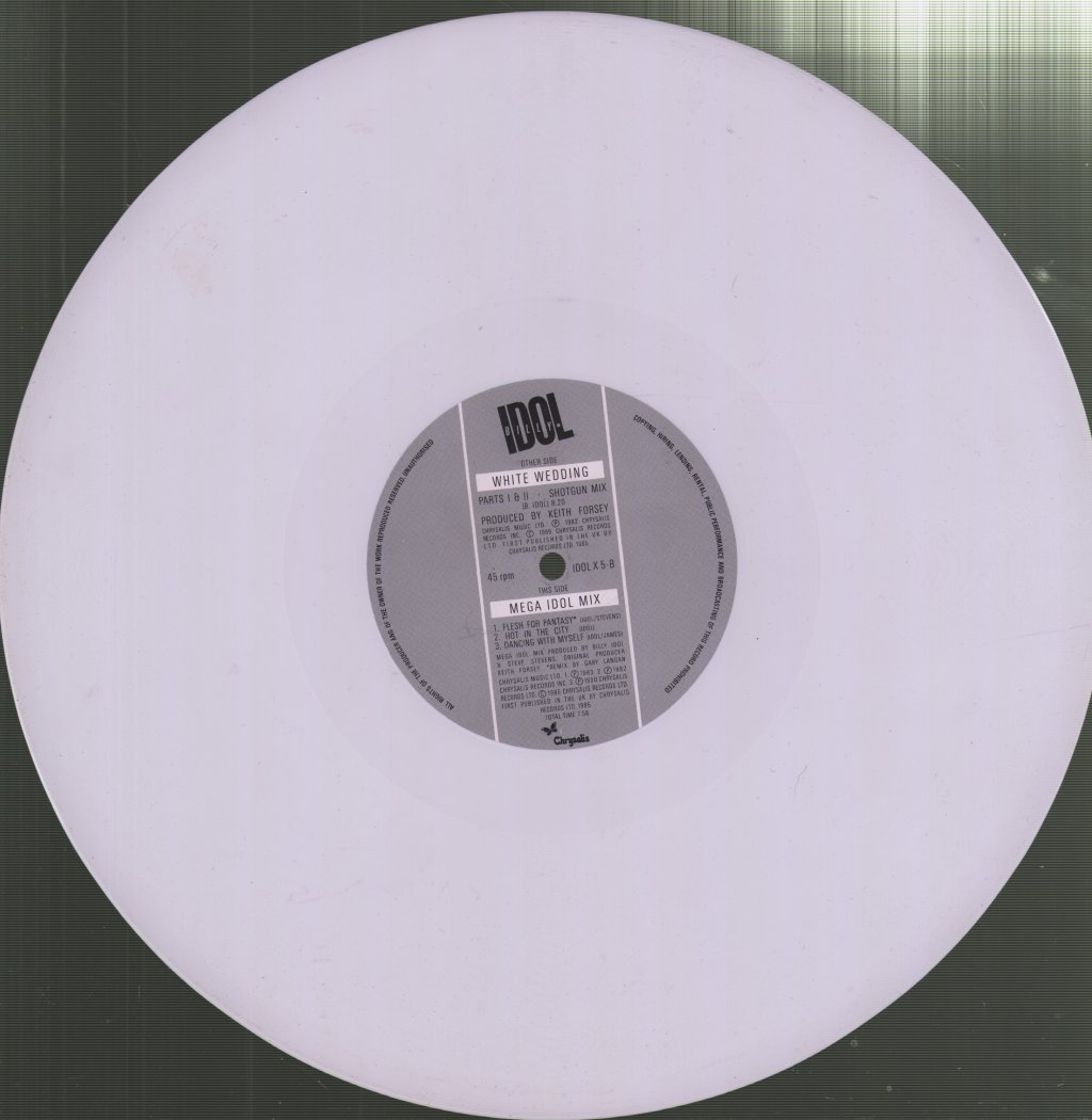 Billy Idol - White Wedding - 12 Inch