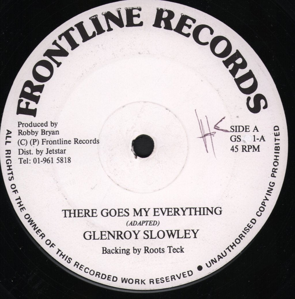 Glenroy Slowley - There Goes My Everything - 12 Inch