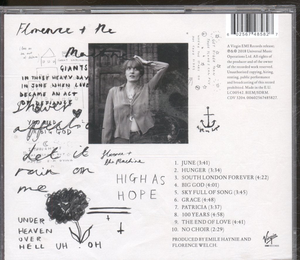 Florence And The Machine - High As Hope - Cd