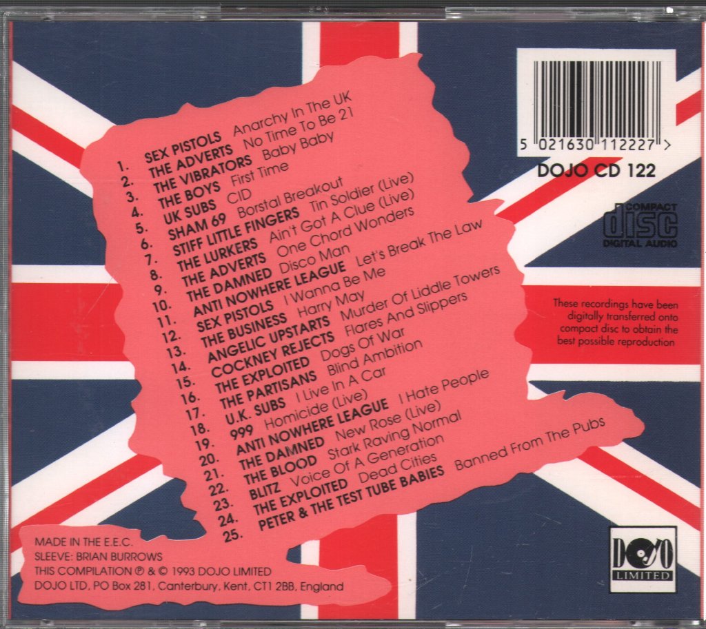 Various Artists - Great British Punk Rock Explosion - Cd