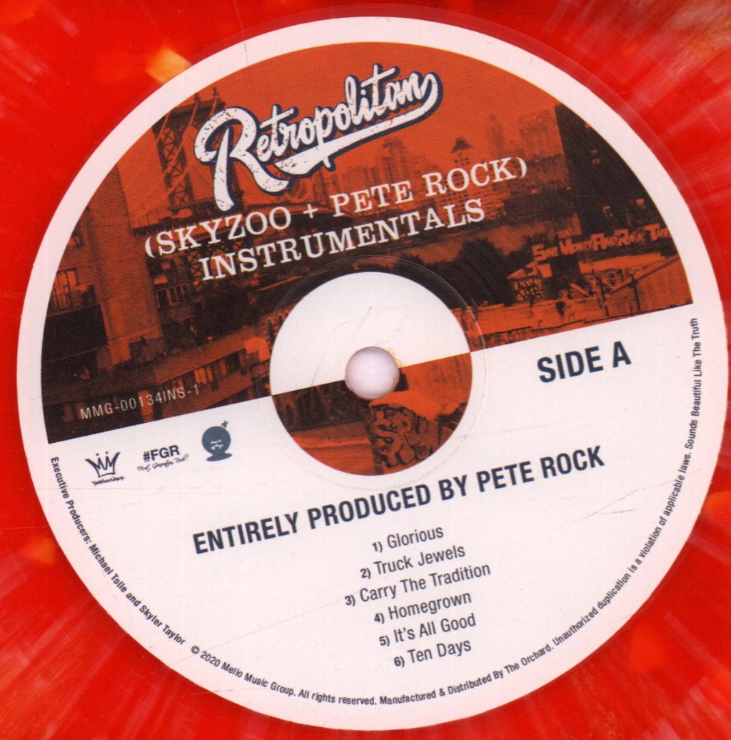 Skyzoo & Pete Rock - Retropolitan Instrumentals - Lp