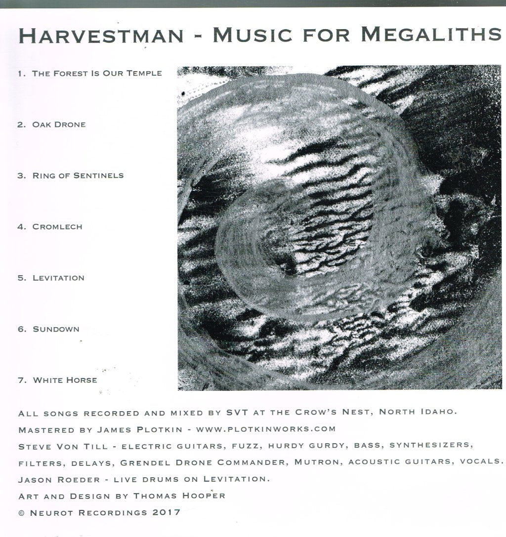 Harvestman - Music For Megaliths - Lp