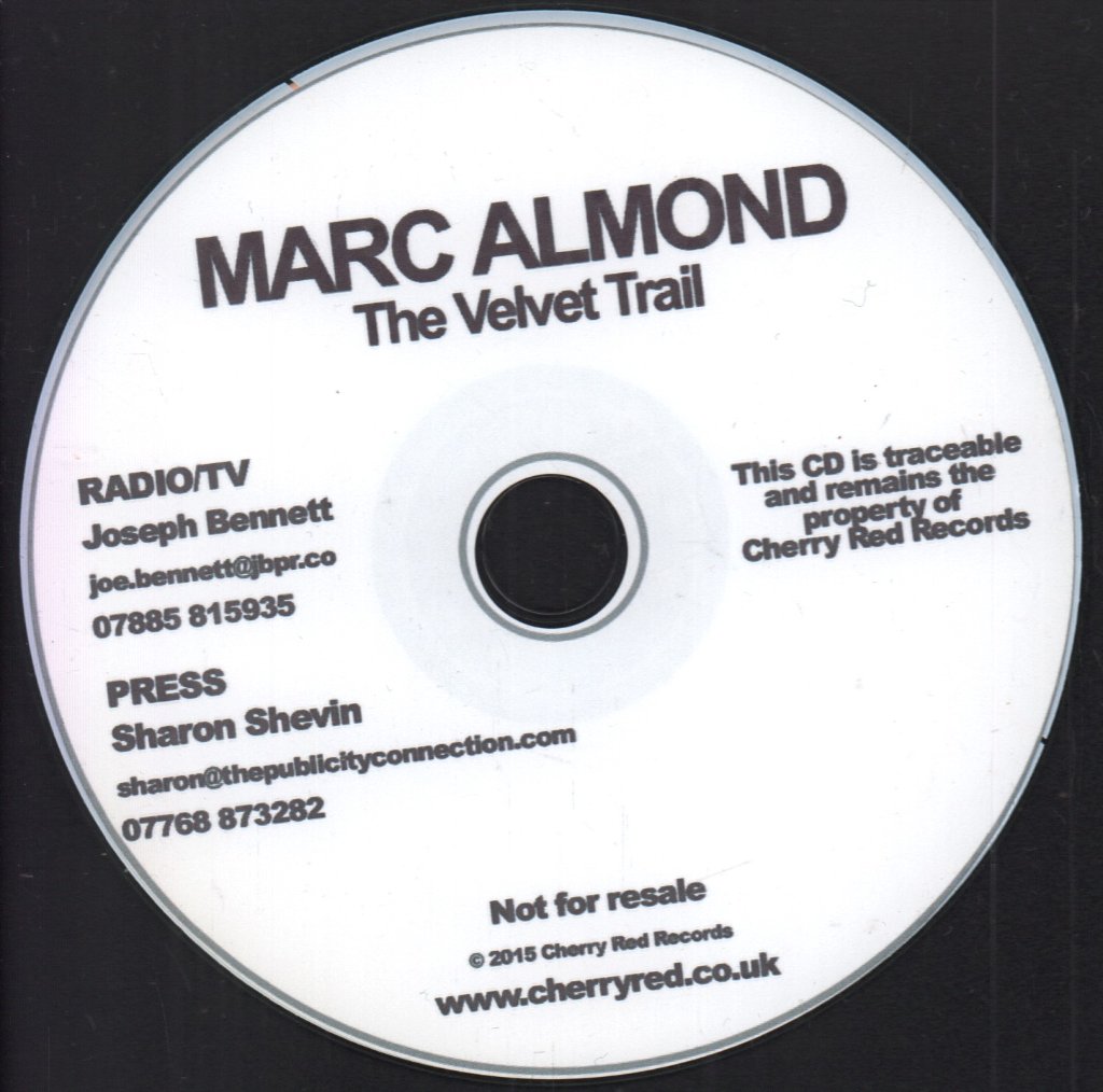 Marc Almond - Velvet Trail - Cdr