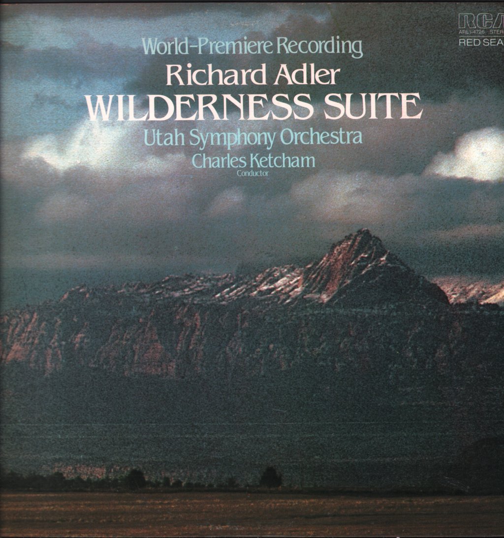 Utah Symphony Orchestra / Charles Ketcham - Richard Adler - Wilderness Suite - Lp