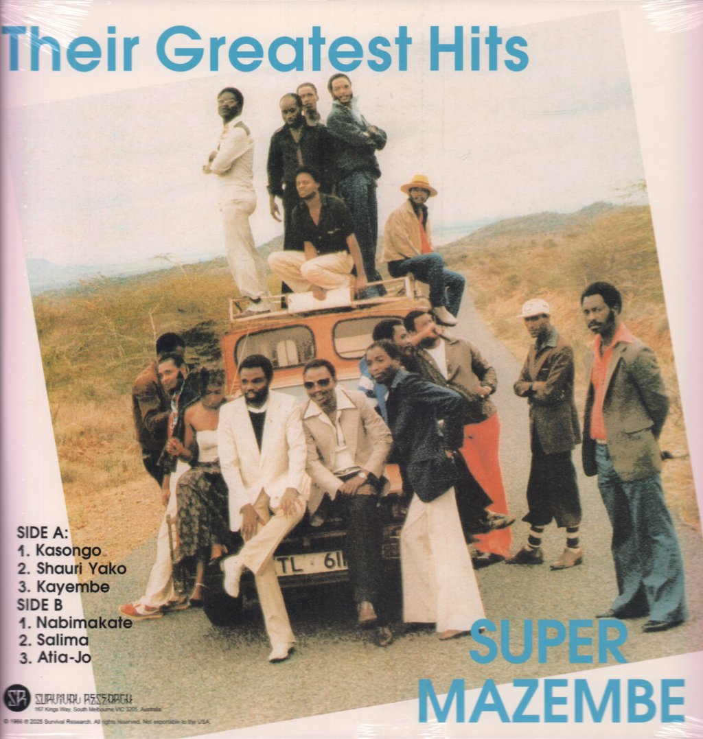 Orchestra Super Mazembe - Their Greatest Hits - Lp