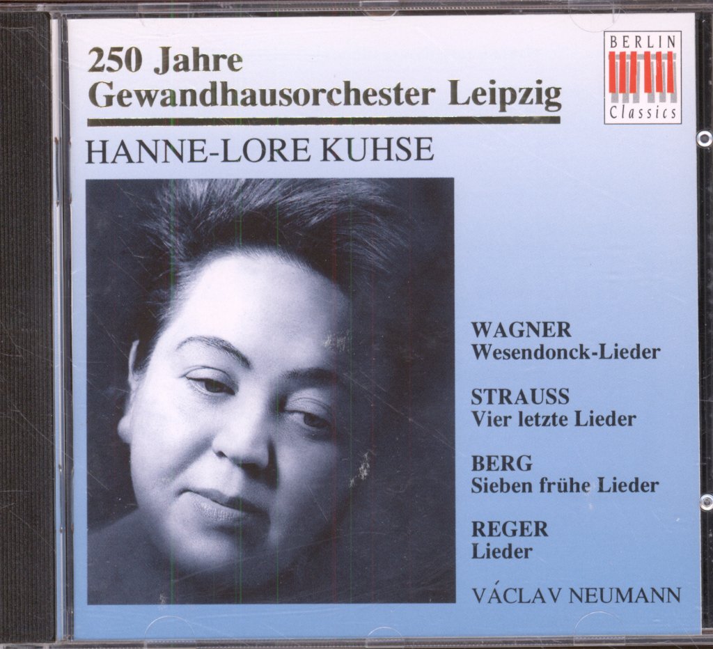 Hanne-Lore Kuhse, Václav Neumann - Wagner / Strauss - Lieder - Cd